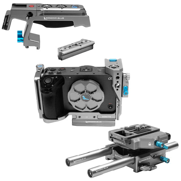 Kondor Blue Sony FX3/FX30 Basis-Rig MKII (Space Grey)