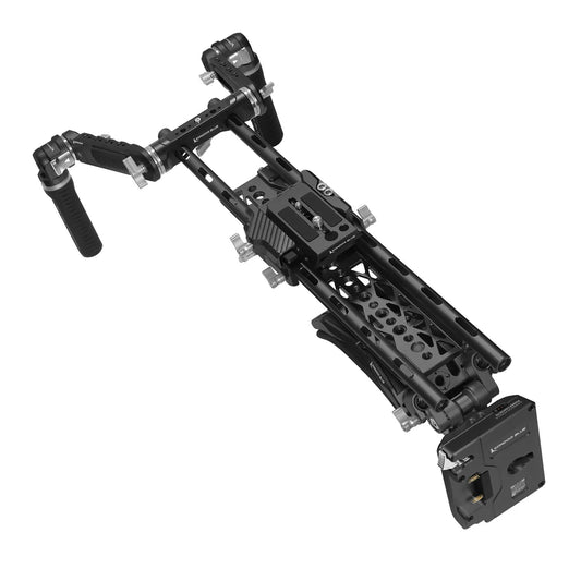 Kondor Blue Shoulder Rig Pro MKII (Goldhalterung) (Raven Black)