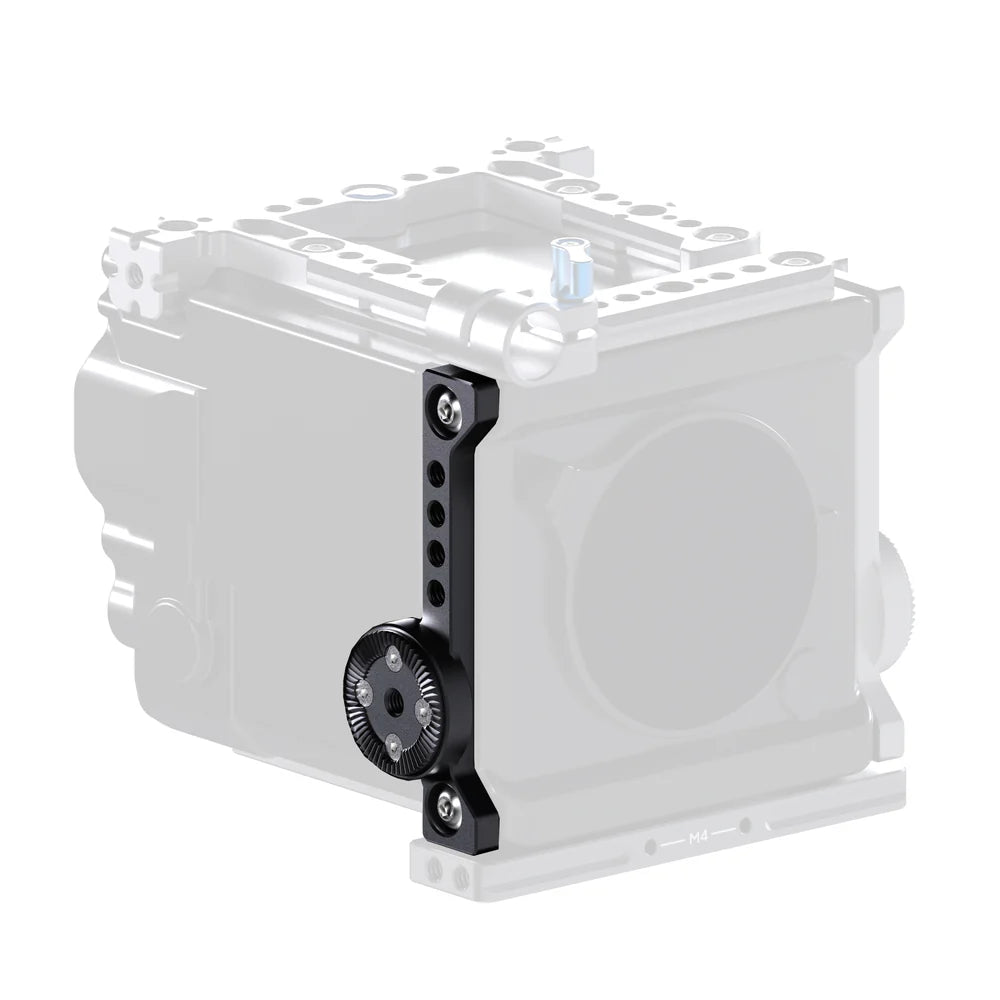 Kondor Blue RED V-RAPTOR Right Side Plate  (Raven Black)