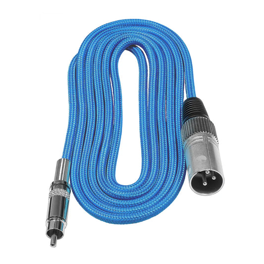 Kondor Blue WHOISMATT AUDIO PACK 6FT RCA to XLR Male