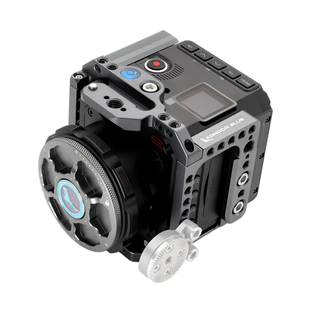 Kondor Blue Z Cam Cage E2 Flaggschiff-Käfig (S6 F6 F8) – ohne oberen Griff (Space Grey)