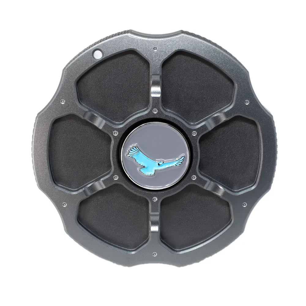 Kondor Blue M43/MFT Mount Cine Cap Metallgehäusekappe für Kameraobjektivanschluss (Space Grey)