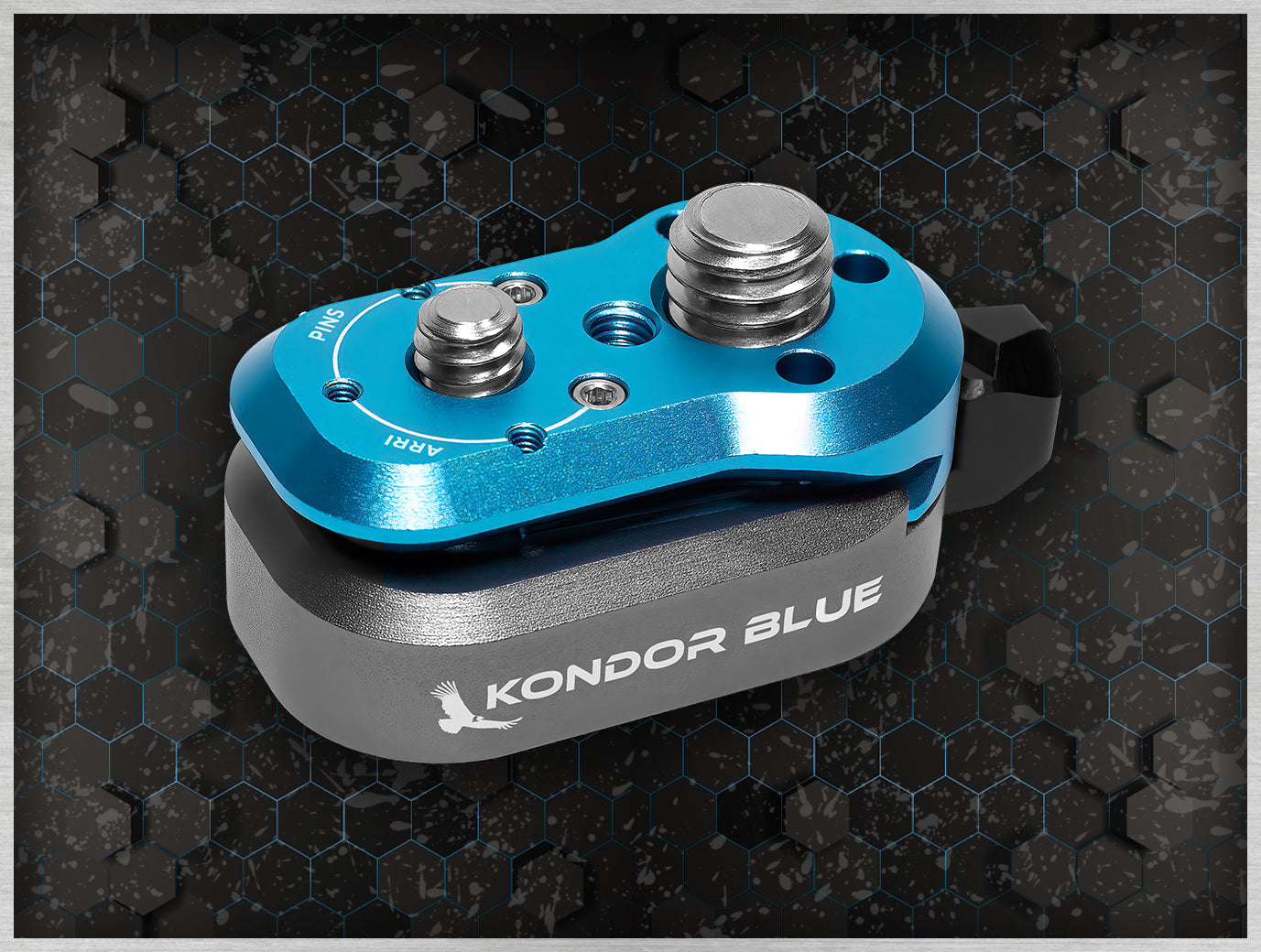 Kondor Blue Mini Lock Quick Release Plates for Professional Camera Workflows (Phoenix Orange)
