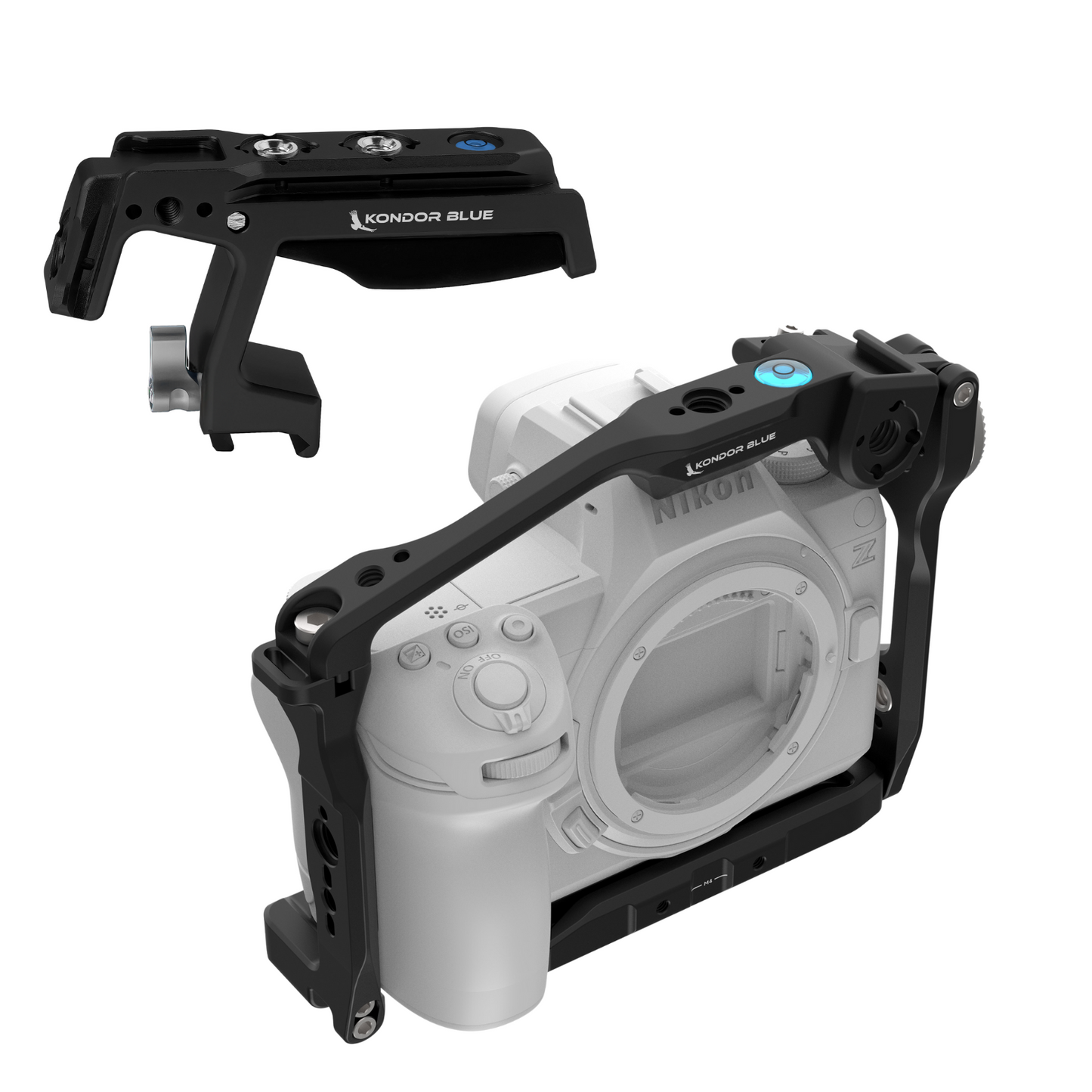 Kondor Blue Nikon Z6III Cage (With Top Handle) (Raven Black)