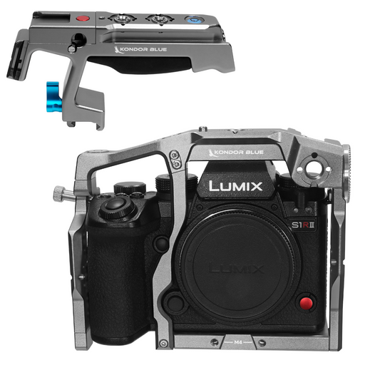 Kondor Blue Panasonic LUMIX S1RII Cage (With Top Handle)(Space Gray)