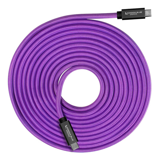 Kondor Blue Gerald Undone 15FT Tethering & 100W PD Charging Cable